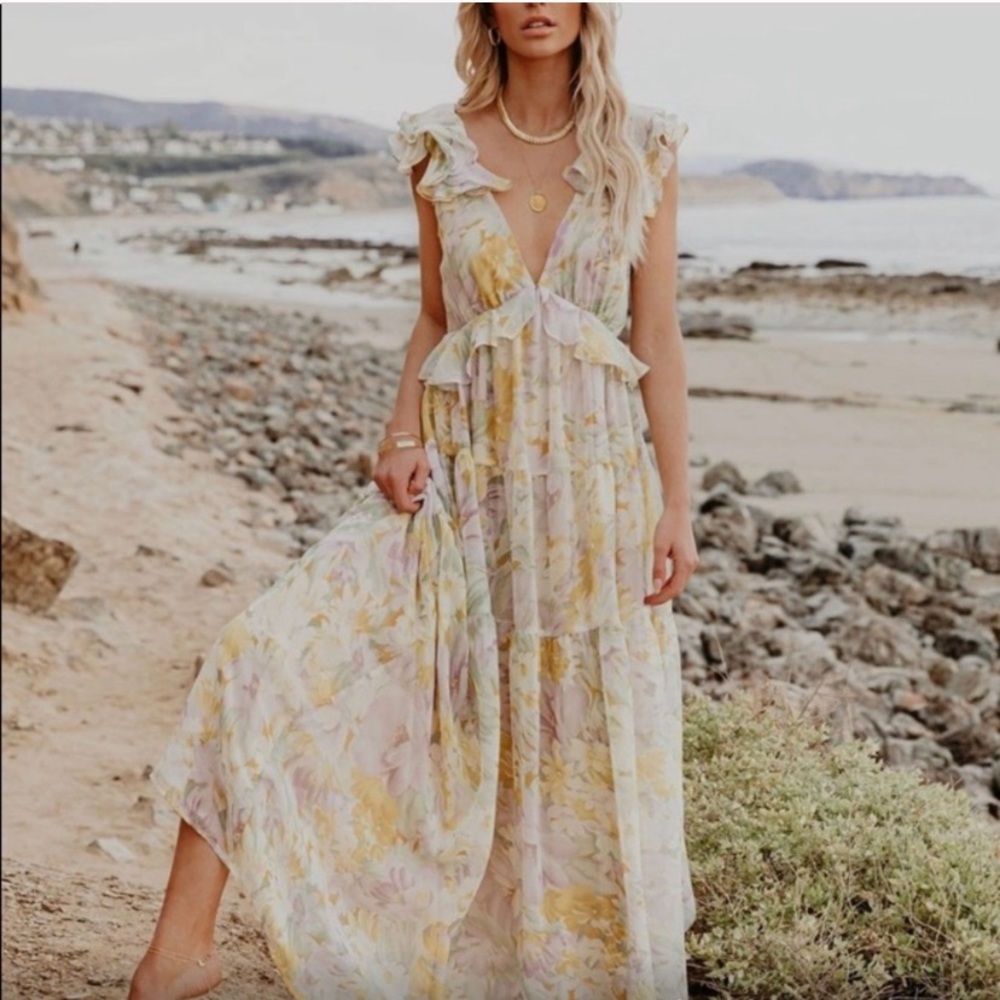 Vici Dolls floral maxi